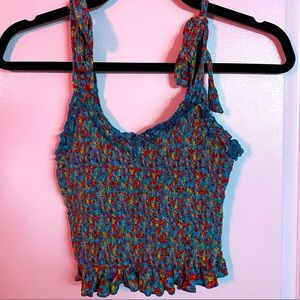 Cute forever 21 floral tank top